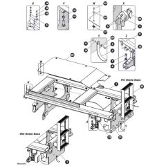 Base for Skyjack SJ4720 DC Scissor Lift
