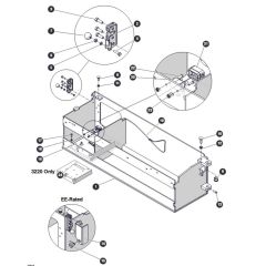 Battery Tray for Skyjack SJ4720 DC Scissor Lift