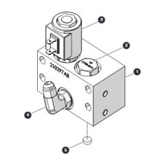 Cylinder Manifold for Skyjack SJ4720 DC Scissor Lift