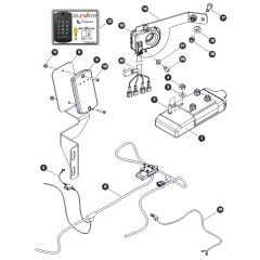 Elevate Telematics, Keypad & BMS for Skyjack SJ4720 DC Scissor Lift