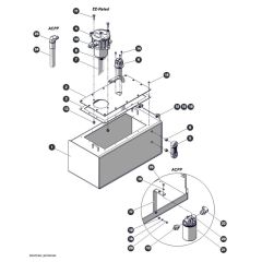 Hydraulic Tank - EE-Rated/Aircraft Protection for Skyjack SJ4720 DC Scissor Lift