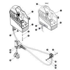 Platform Control Box for Skyjack SJ4720 DC Scissor Lift