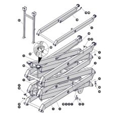 Scissors for Skyjack SJ4720 DC Scissor Lift