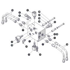 Drive Manifold for Skyjack SJ4726 DC Scissor Lift