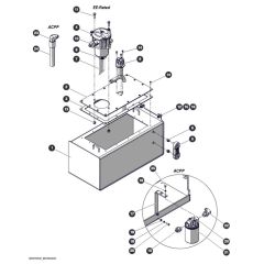 Hydraulic Tank - EE-Rated/Aircraft Protection for Skyjack SJ4726 DC Scissor Lift