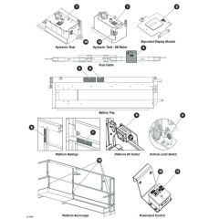 Labels - Miscellaneous for Skyjack SJ4726 DC Scissor Lift
