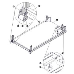 Main Platform for Skyjack SJ4726 DC Scissor Lift