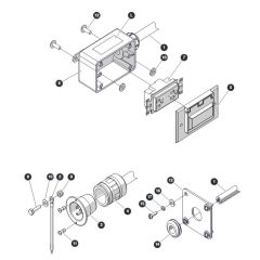 Platform A/C Outlet for Skyjack SJ4726 DC Scissor Lift