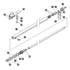 Powerdeck Cylinder for Skyjack SJ4726 DC Scissor Lift