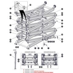 Scissors for Skyjack SJ4726 DC Scissor Lift