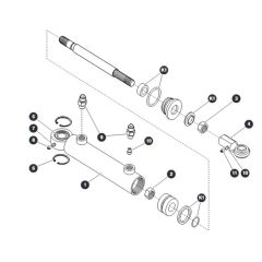 Steer Cylinder for Skyjack SJ4726 DC Scissor Lift