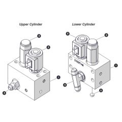 Cylinder Manifold for Skyjack SJ4732 DC Scissor Lift