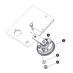 Horn for Skyjack SJ4732 DC Scissor Lift