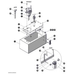 Hydraulic Tank - EE-Rated/Aircraft Protection for Skyjack SJ4732 DC Scissor Lift