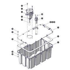 Hydraulic Tank for Skyjack SJ4732 DC Scissor Lift
