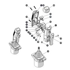 Joystick for Skyjack SJ4732 DC Scissor Lift