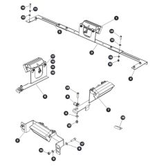 Perimeter Lights for Skyjack SJ4732 DC Scissor Lift