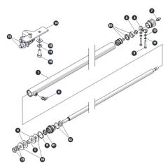Powerdeck Cylinder for Skyjack SJ4732 DC Scissor Lift