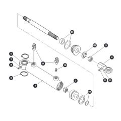 Steer Cylinder for Skyjack SJ4732 DC Scissor Lift