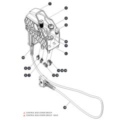 Control Box Cover for Skyjack SJ4740 DC Scissor Lift