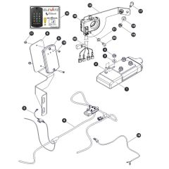 Elevate Telematics Keypad & BMS for Skyjack SJ4740 DC Scissor Lift