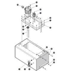 Hydraulic Tank for Skyjack SJ4740 DC Scissor Lift