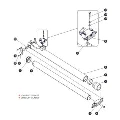 Lift Cylinder for Skyjack SJ4740 DC Scissor Lift