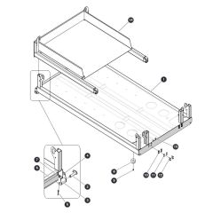 Main Platform for Skyjack SJ4740 DC Scissor Lift