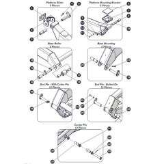 Scissors Hardware for Skyjack SJ4740 DC Scissor Lift