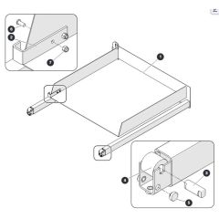 Extension Platform for Skyjack SJ4740 E C103007000 - C103999999 DC Scissor Lift