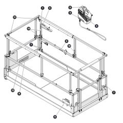 Labels Platform for Skyjack SJ4740 E C103007000 - C103999999 DC Scissor Lift