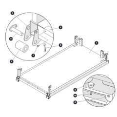 Main Platform for Skyjack SJ4740 E C103007000 - C103999999 DC Scissor Lift