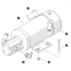 Pump/Motor for Skyjack SJ4740 E C103007000 - C103999999 DC Scissor Lift