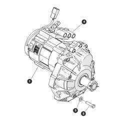 Wheel Motors for Skyjack SJ4740 E C103007000 - C103999999 DC Scissor Lift