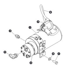 Auxiliary Pump for Skyjack SJ66 Tplus Telescopic Boom