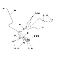 Battery Cables for Skyjack SJ66 Tplus Telescopic Boom
