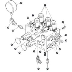 Brake Manifold for Skyjack SJ66 Tplus Telescopic Boom