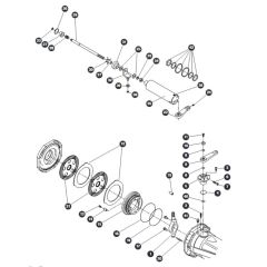 Brakes - Front and Rear Axles for Skyjack SJ66 Tplus Telescopic Boom
