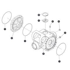 Central Housing - Front Axle for Skyjack SJ66 Tplus Telescopic Boom