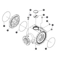 Central Housing - Rear Axle for Skyjack SJ66 Tplus Telescopic Boom