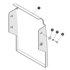 Cowling - Center for Skyjack SJ66 Tplus Telescopic Boom