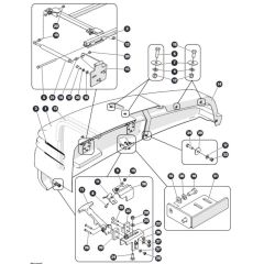 Cowling - Engine Side for Skyjack SJ66 Tplus Telescopic Boom