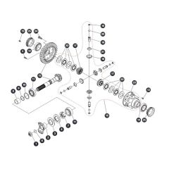 Differential - Front Axle for Skyjack SJ66 Tplus Telescopic Boom