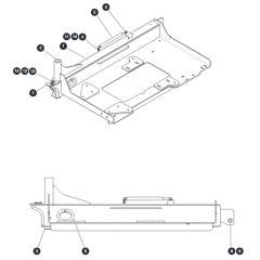 Engine Tray for Skyjack SJ66 Tplus Telescopic Boom