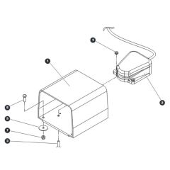 Footswitch for Skyjack SJ66 Tplus Telescopic Boom