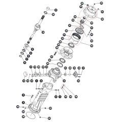Hub Reduction - Front Axle for Skyjack SJ66 Tplus Telescopic Boom