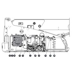 Labels - Control Compartment for Skyjack SJ66 Tplus Telescopic Boom