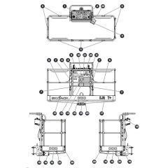 Labels - Platform for Skyjack SJ66 Tplus Telescopic Boom