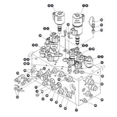 Main Manifold for Skyjack SJ66 Tplus Telescopic Boom