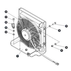 Oil Cooler for Skyjack SJ66 Tplus Telescopic Boom